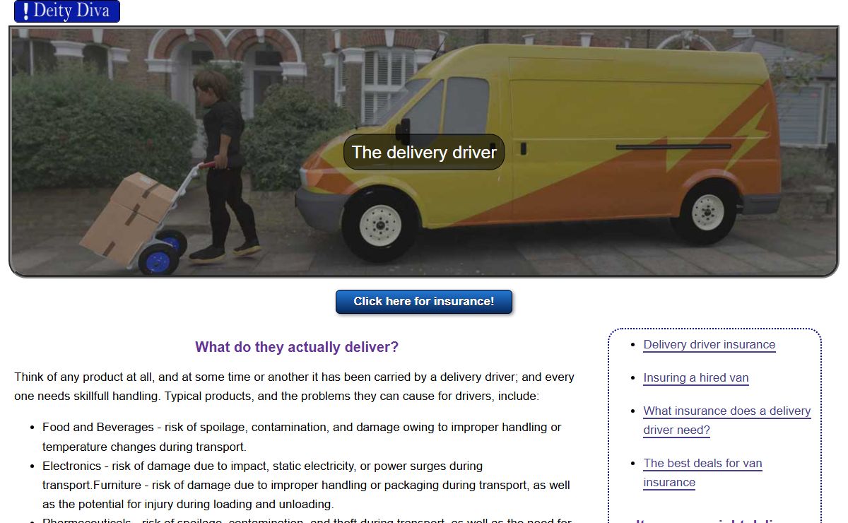 The Delivery Driver