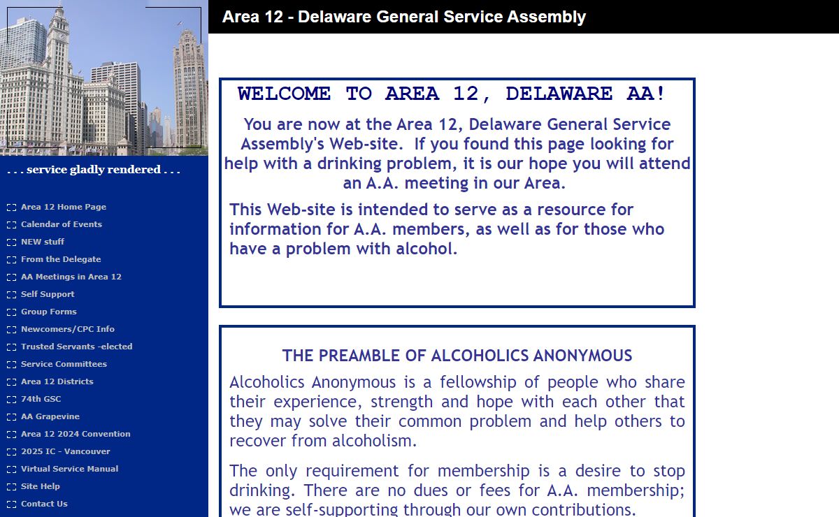 Delaware General Service Assembly