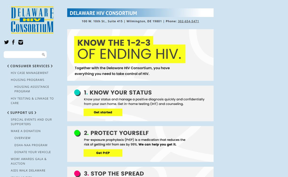 Home New - Delaware HIV Consortium Delaware HIV Consortium