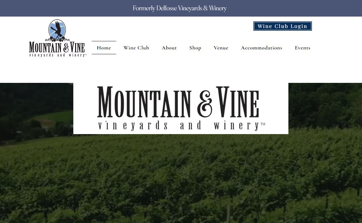 Home | Mountain & Vine Vineyards and Winery in Faber, VA