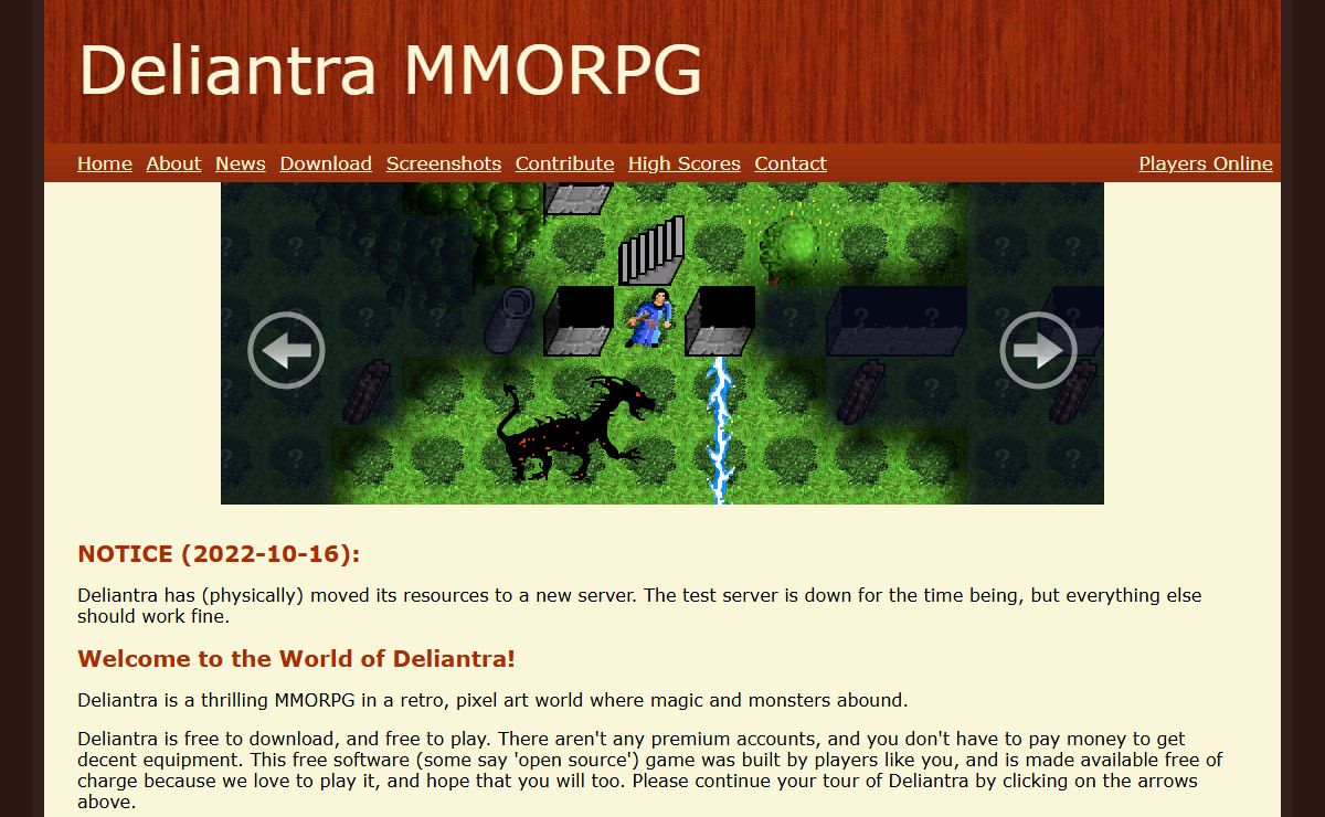 Deliantra MMORPG