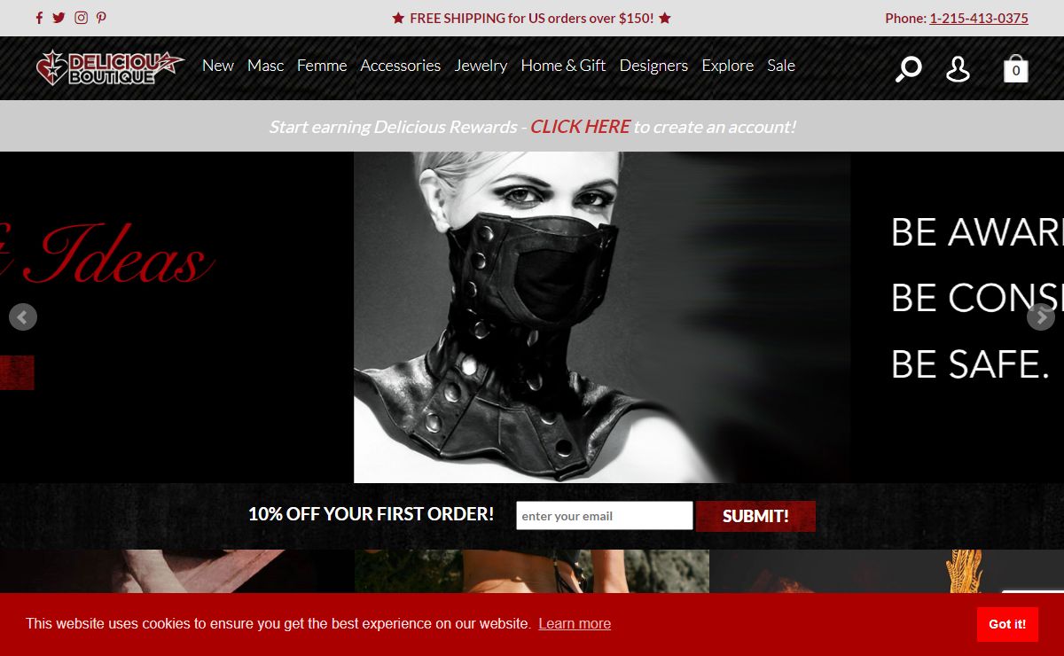 Alternative Fashion, Independent Designers, Rock & Roll Clothing, Burning Man Styles, & More | Delicious Boutique