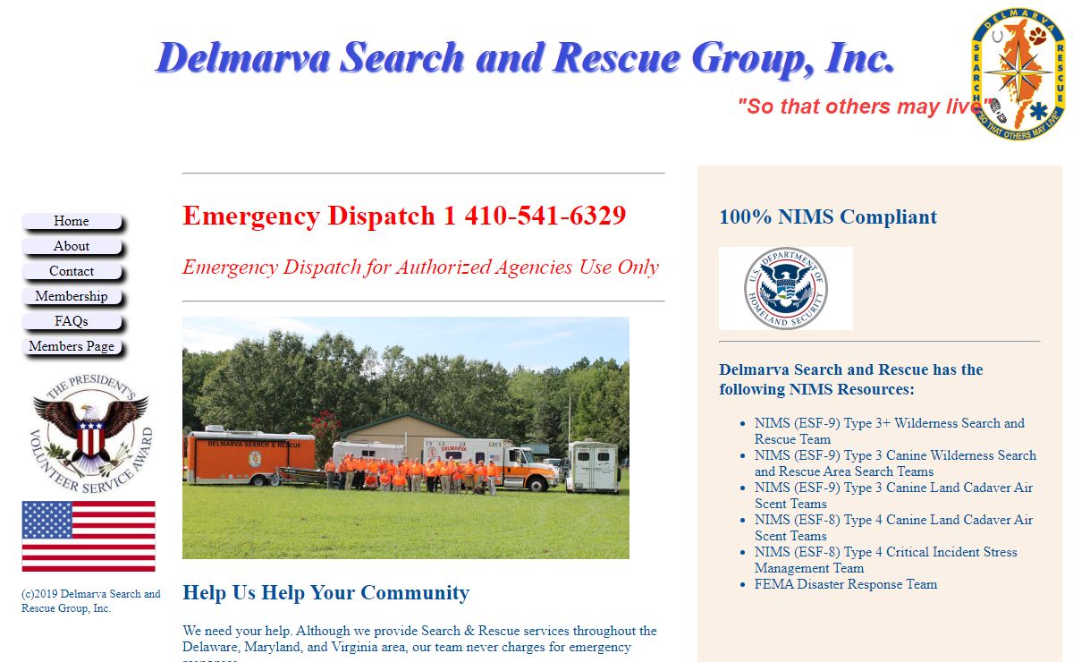 Delmarva Search and Rescue Group