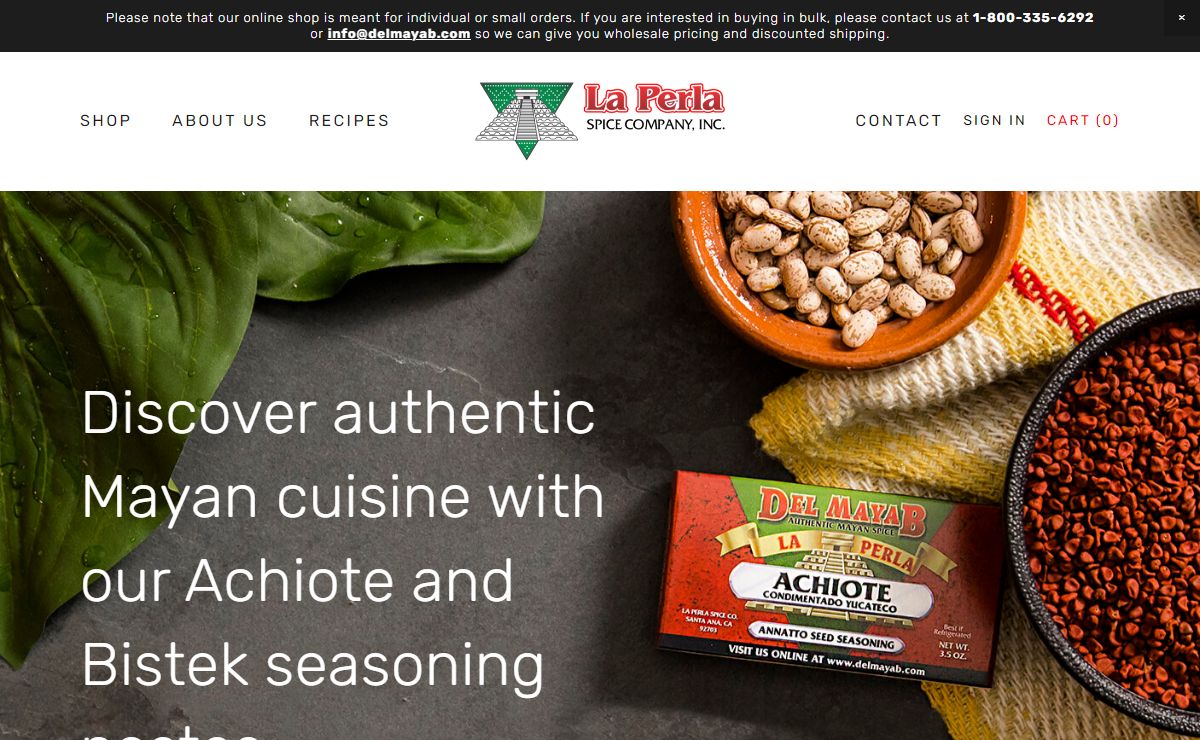 Shop Authentic Mayan Seasoning | La Perla Spice Company, Inc.