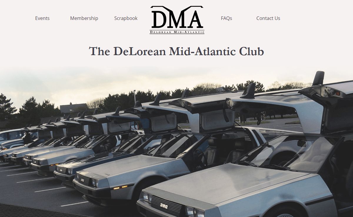 DeLorean Mid-Atlantic Club