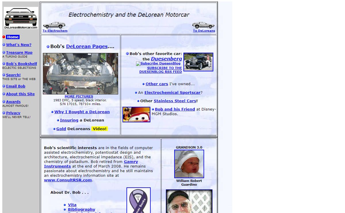 Electrochemistry and the DeLorean Motorcar