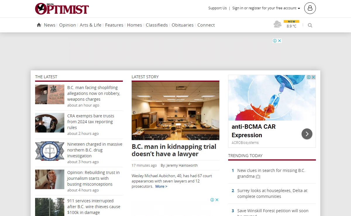 Delta Local News - Delta Optimist