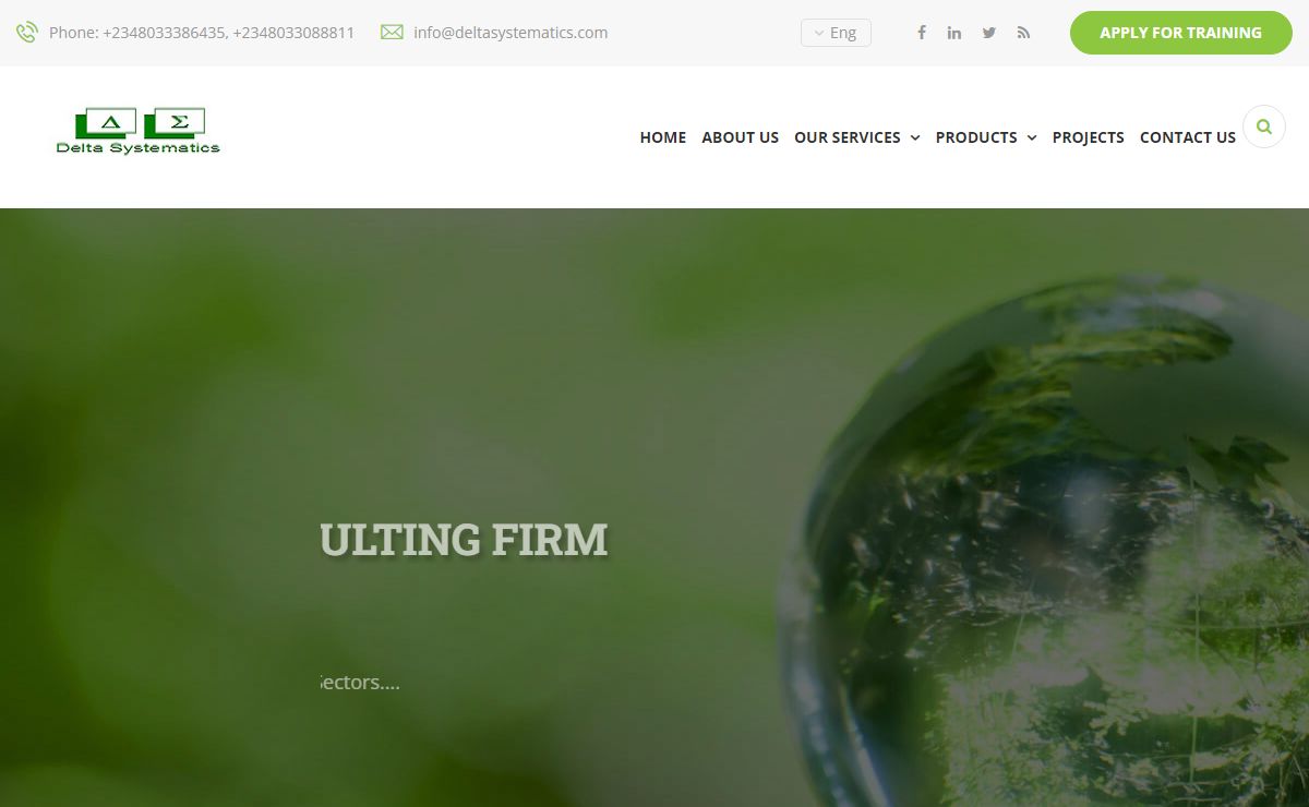 Delta Systematics Ltd || Environmental Consulting Services Company