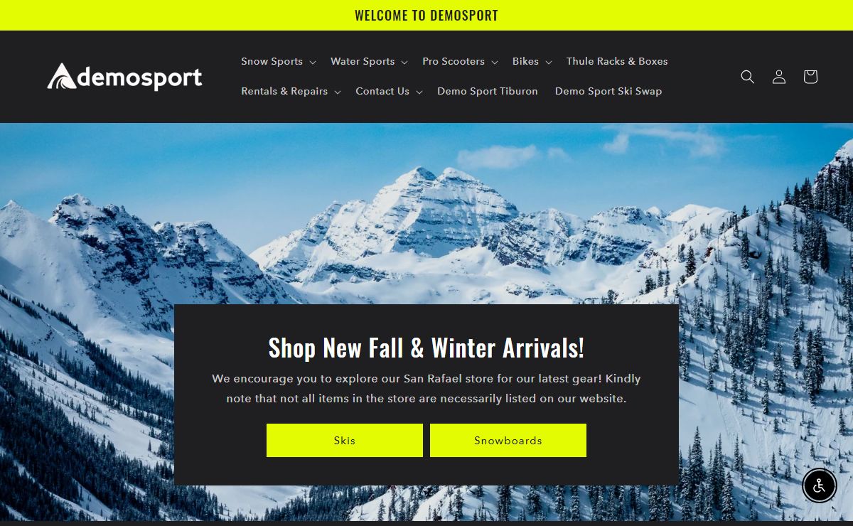 Demo Sport - Shop New Fall & Winter Arrivals!