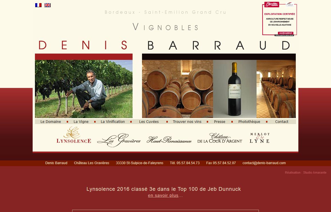 Vignobles Denis Barraud - Saint-Emilion