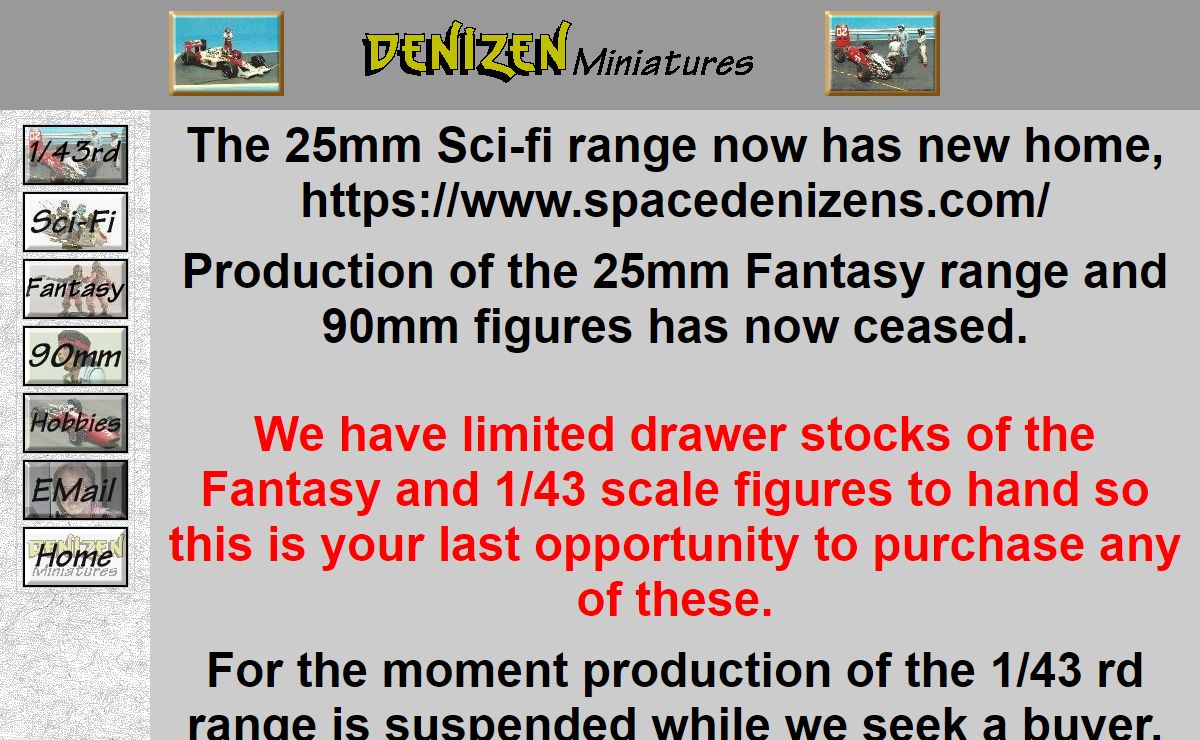 Denizen Miniatures Home Page