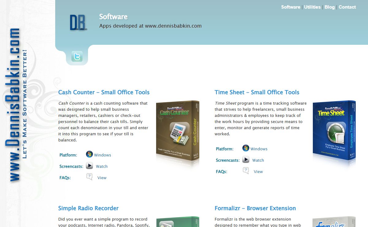 Software developed at www.dennisbabkin.com