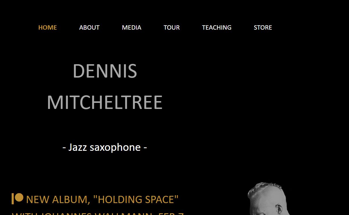 Dennis Mitcheltree - Jazz Saxophonist