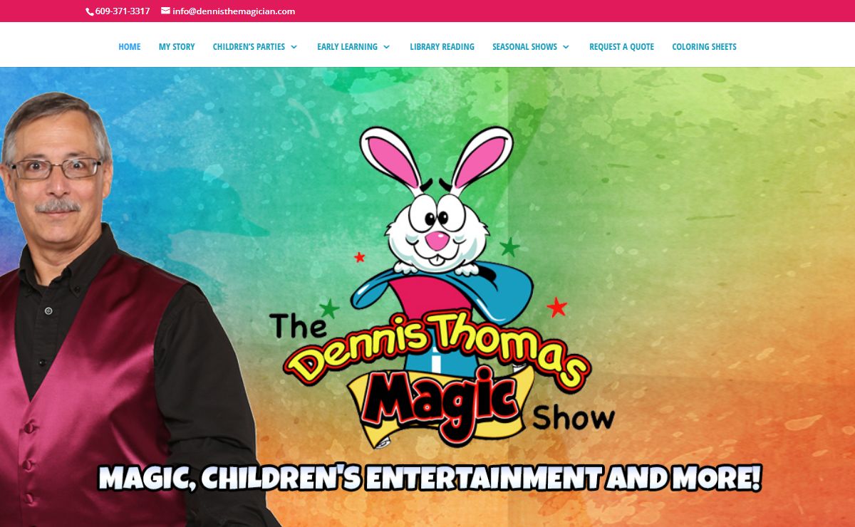 Magicians in nj | magician nj | magic show nj | Dennis Thomas the magician