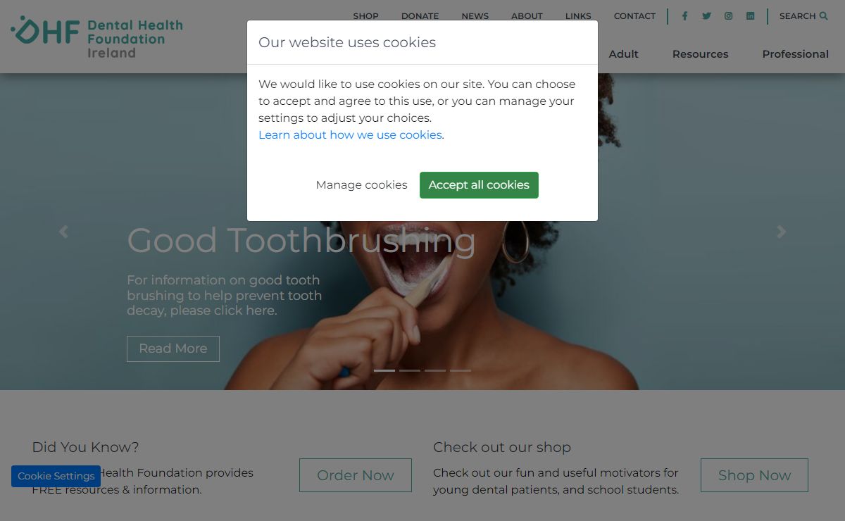 Dental Health Foundation | Home Page