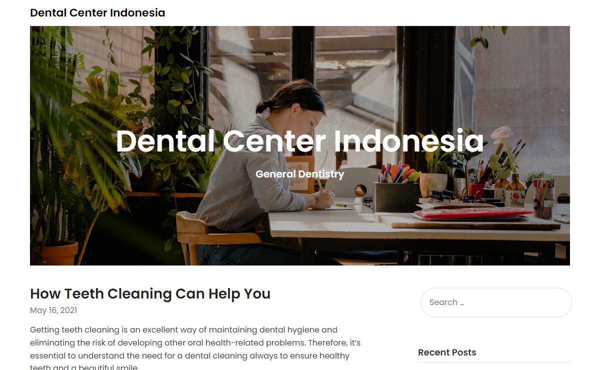Dental Center Indonesia – General Dentistry