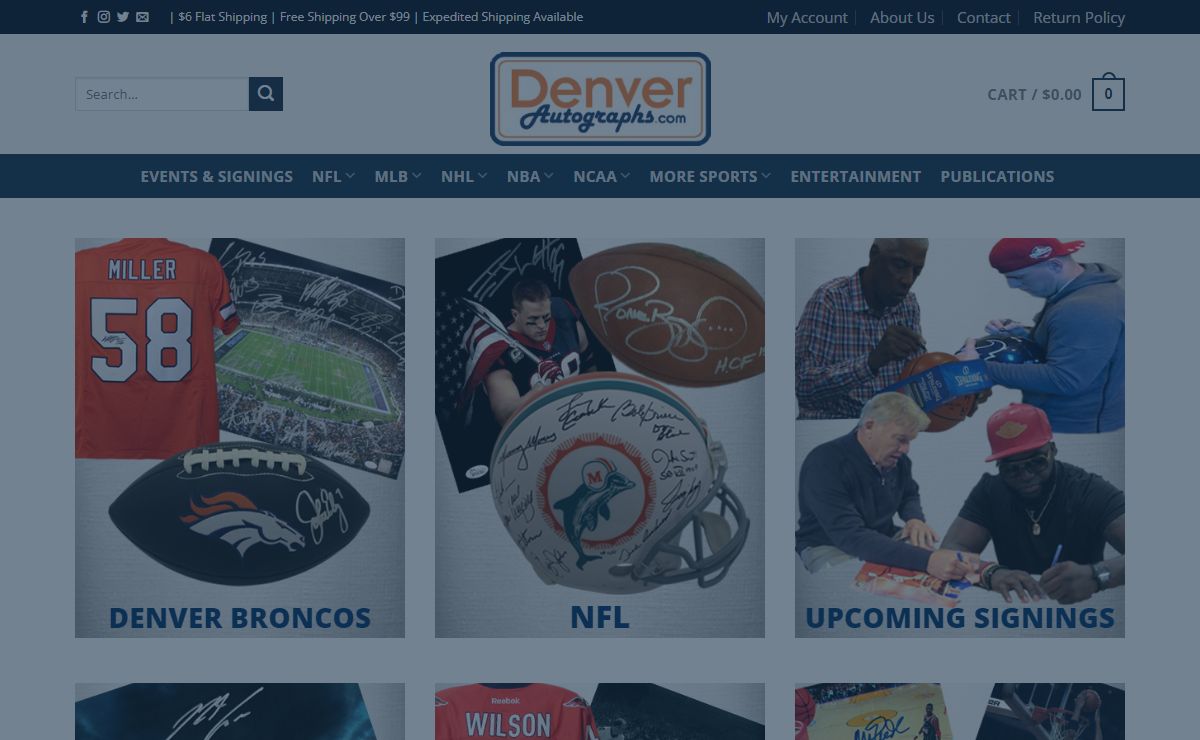 Denver Autographs – Denver, Colorado