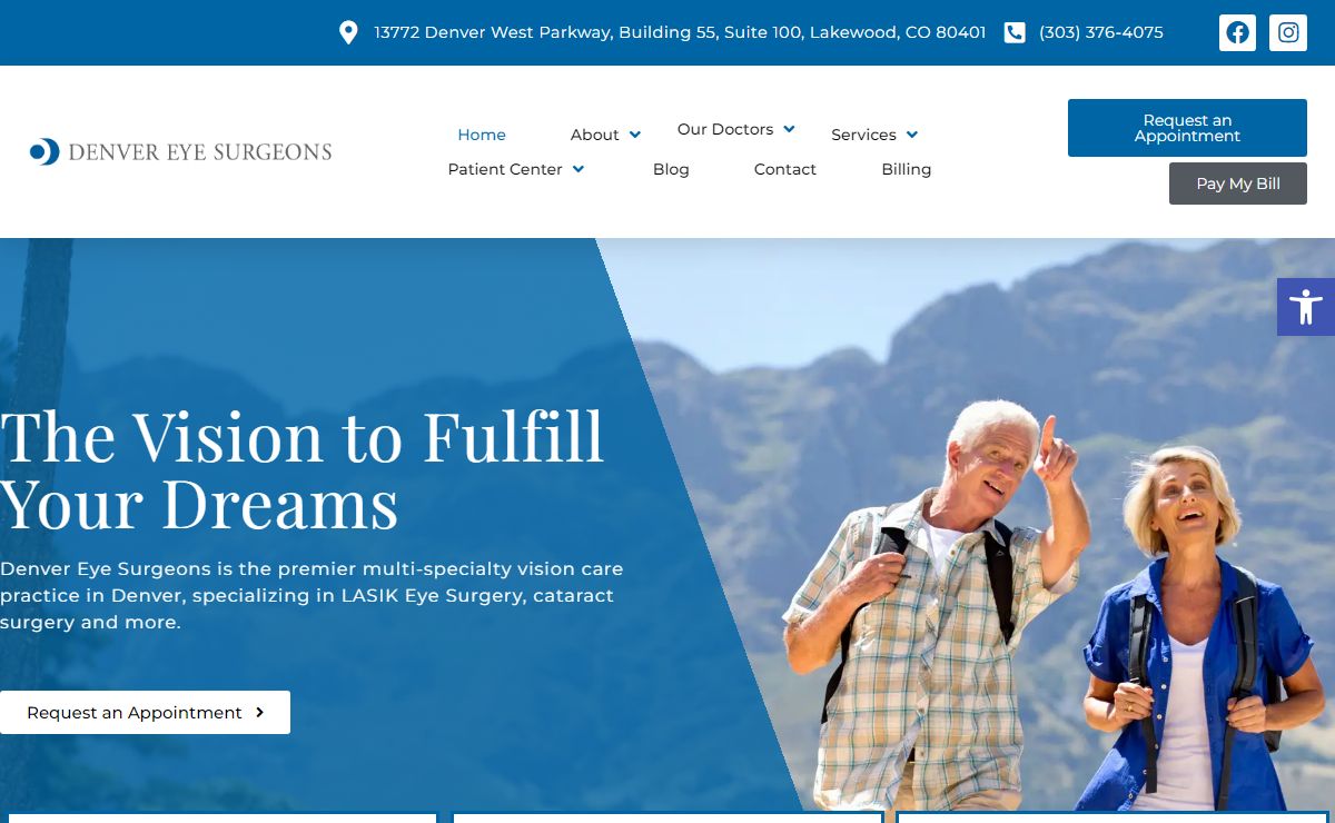 Eyecare Services by Denver Eye Surgeons in Colorado