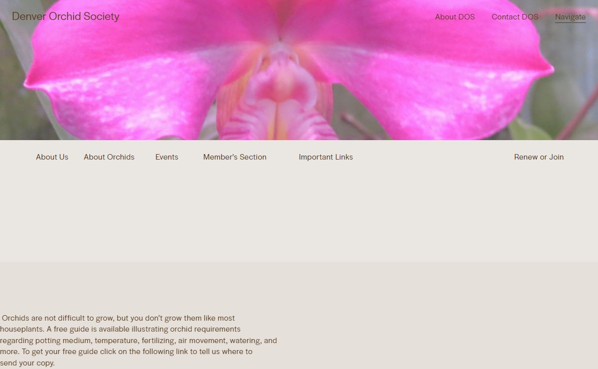 Denver Orchid Society