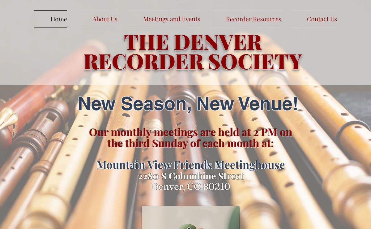 Denver Recorder Society | American Recorder Society (ARS) | Denver, CO, USA