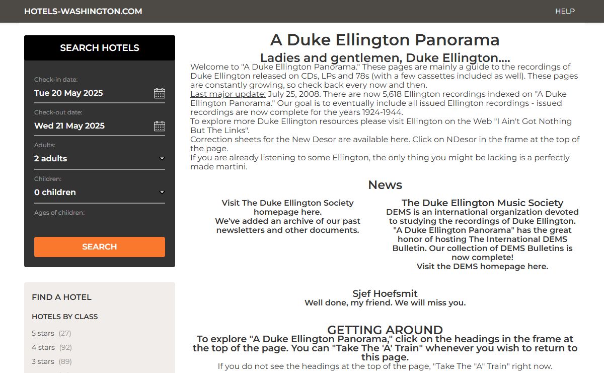 A Duke Ellington Panorama
