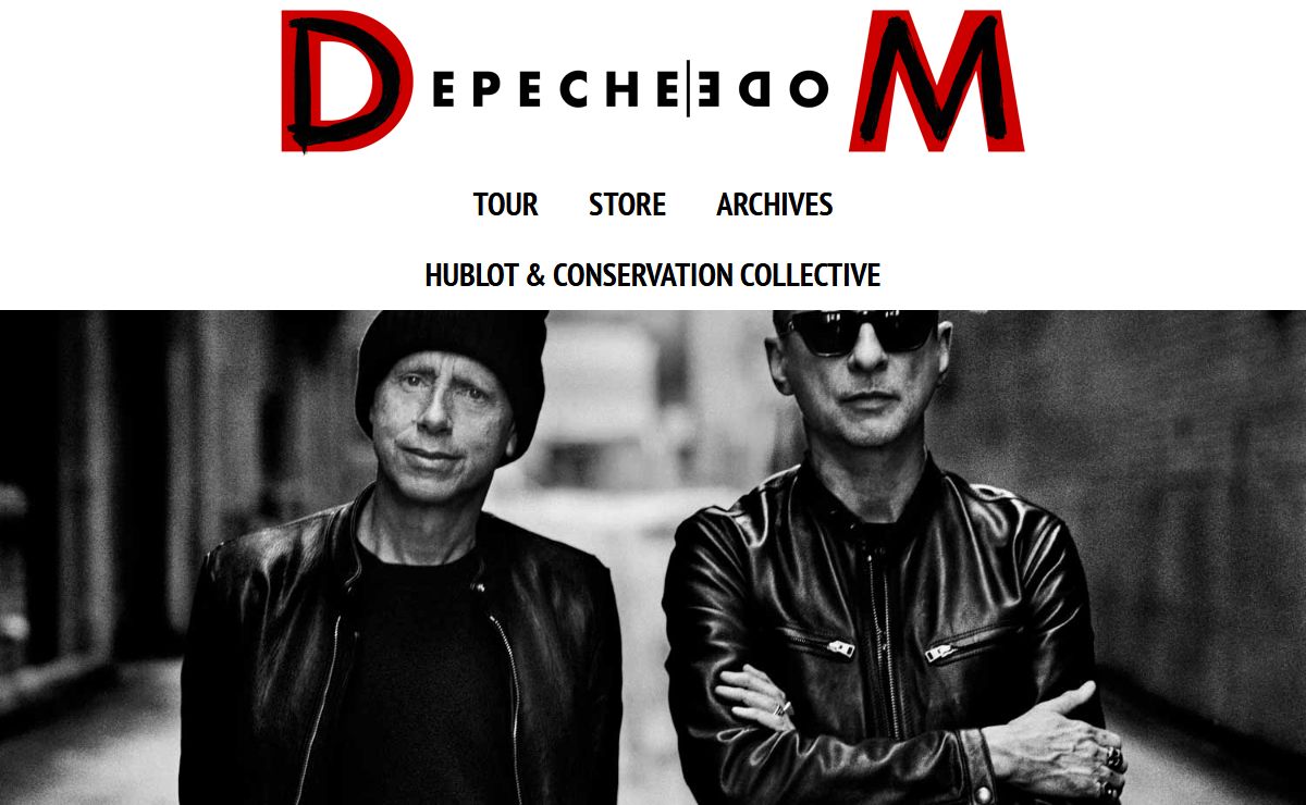 depeche mode dot com