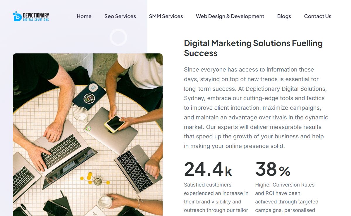 Depictionary | Expert Digital Marketing & Web Solutions