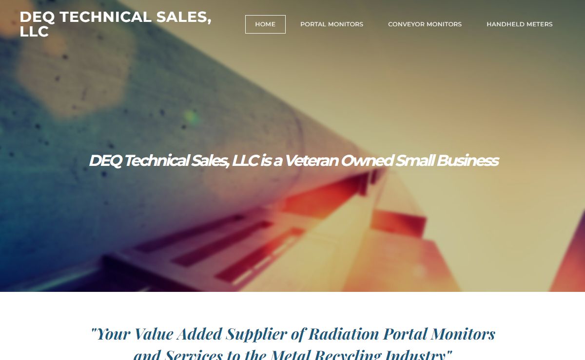 DEQ Technical Sales, LLC - Home