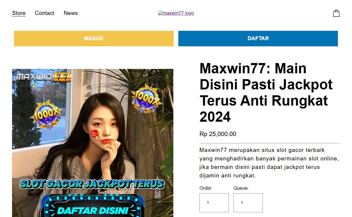 Maxwin77: Main Disini Pasti Jackpot Terus Anti Rungkat 2024