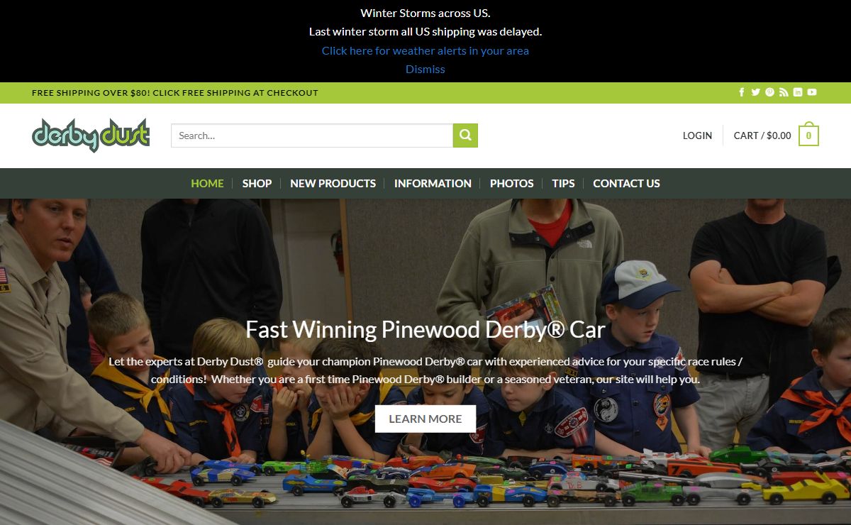 Pinewood Derby Car Kits, Parts & Supplies | Derby Dust