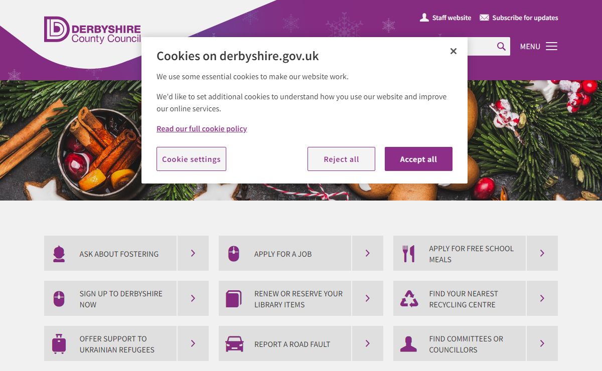 Home - Derbyshire County Council