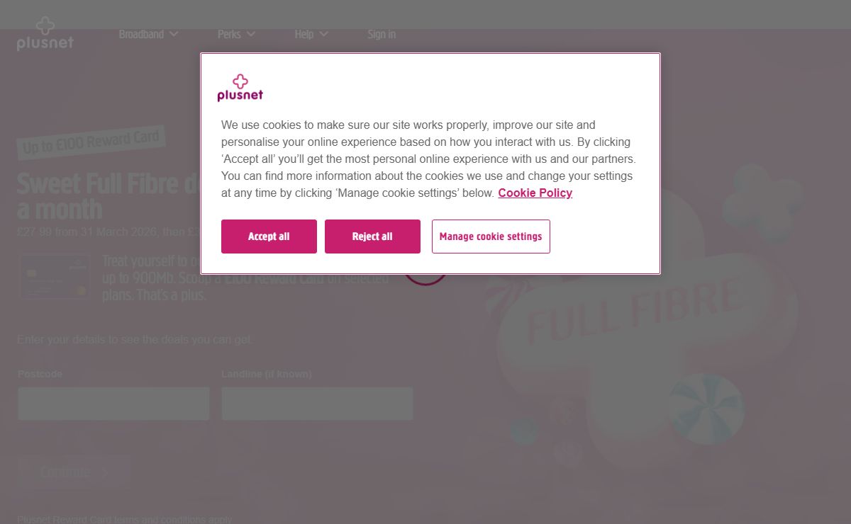 Multi-Award Winner 2025 with Ultrafast Full Fibre Deals | Plusnet