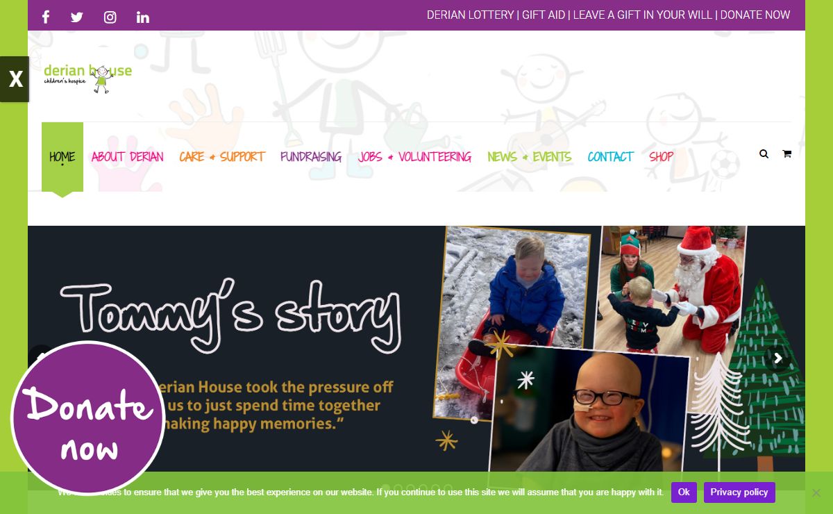 Derian House Childrens Hospice – Caring for babies, children and young people