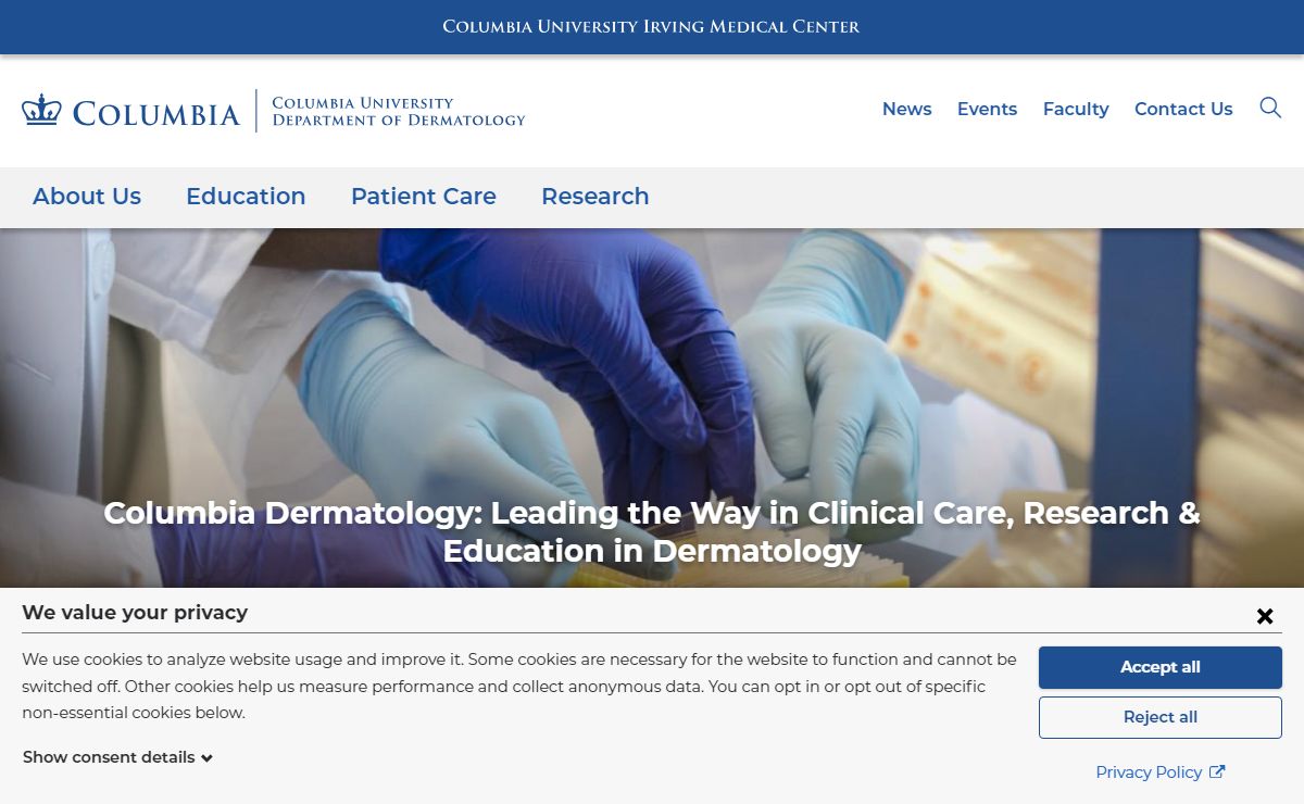 Columbia University Department of Dermatology
