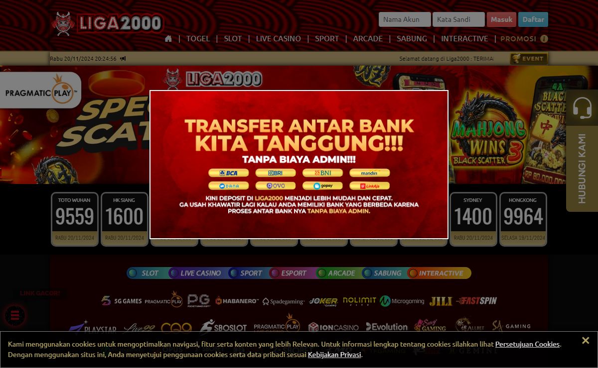 LIGA2000 Slot Thailand Link Alternatif Login Liga 2000 Server Luar Negeri
