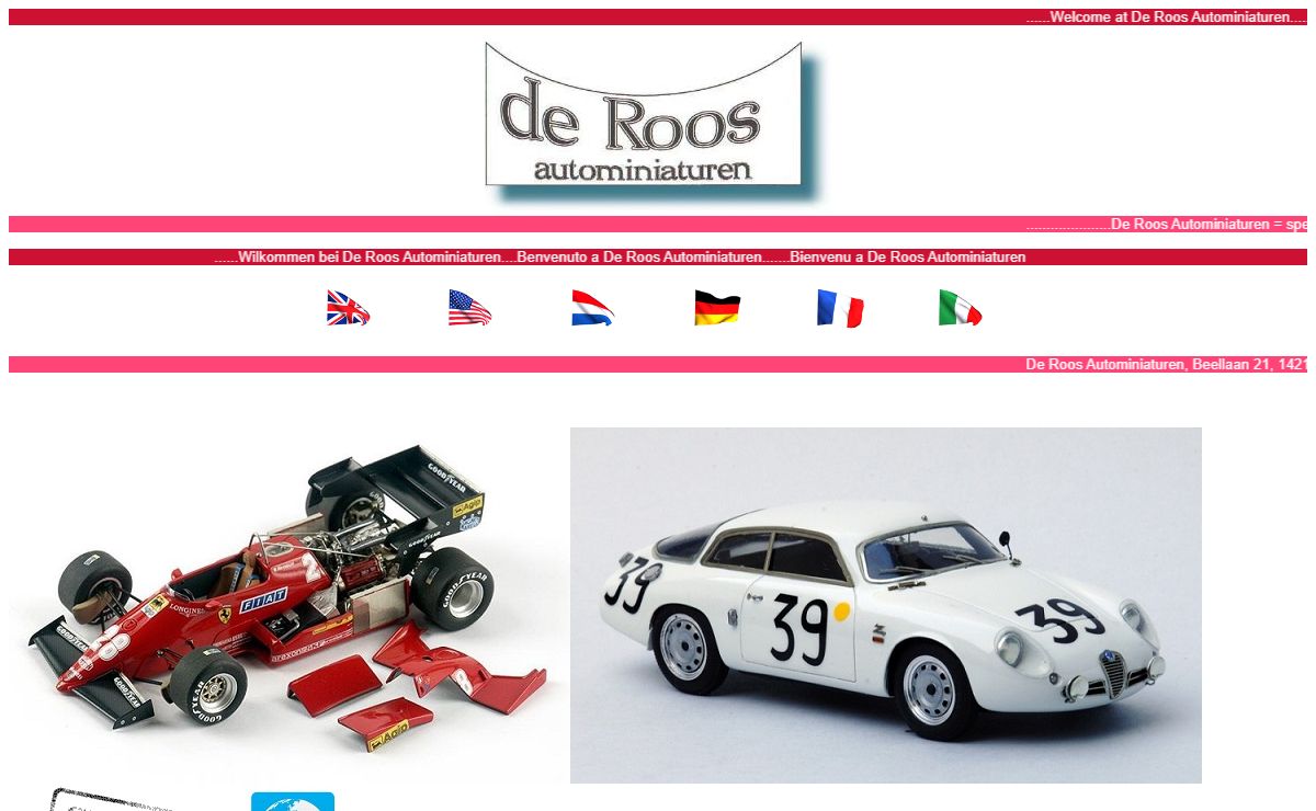 DE ROOS AUTOMINIATUREN