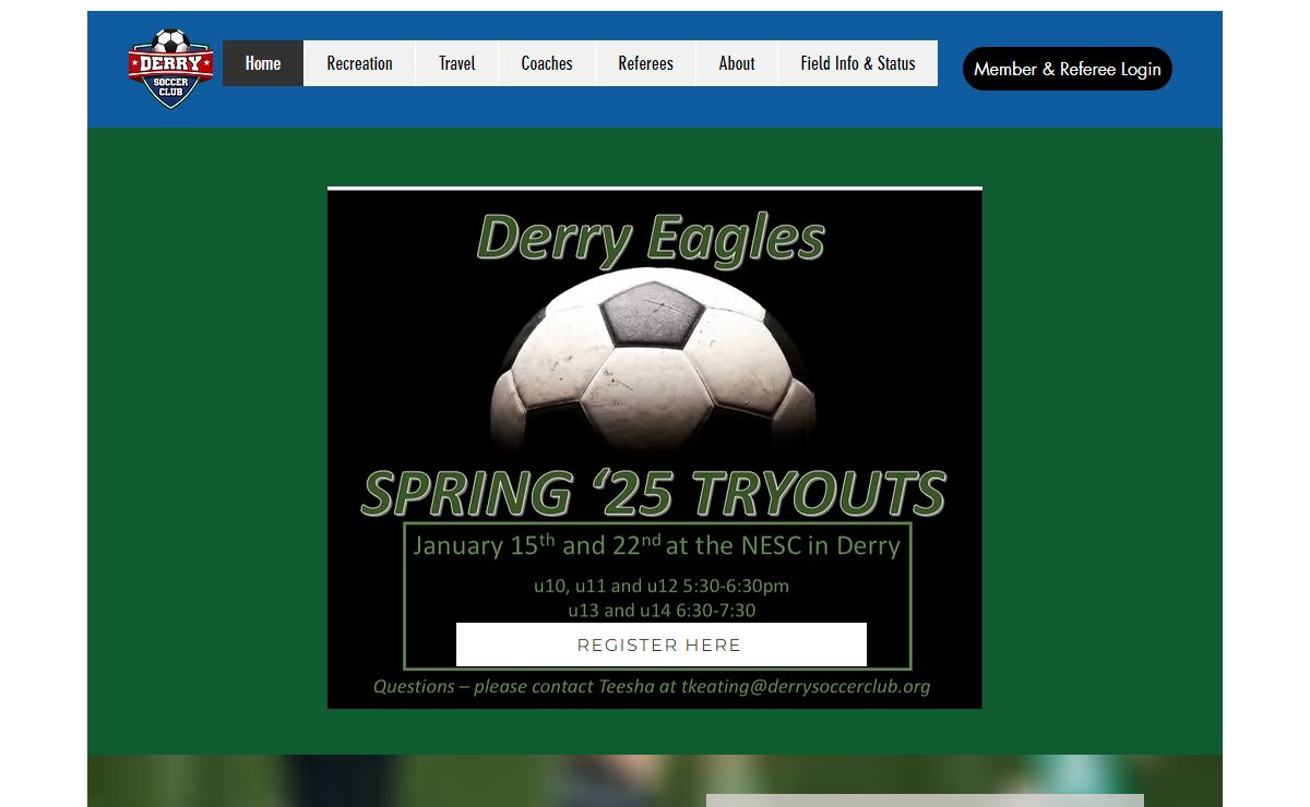 Home | Derry Soccer Club