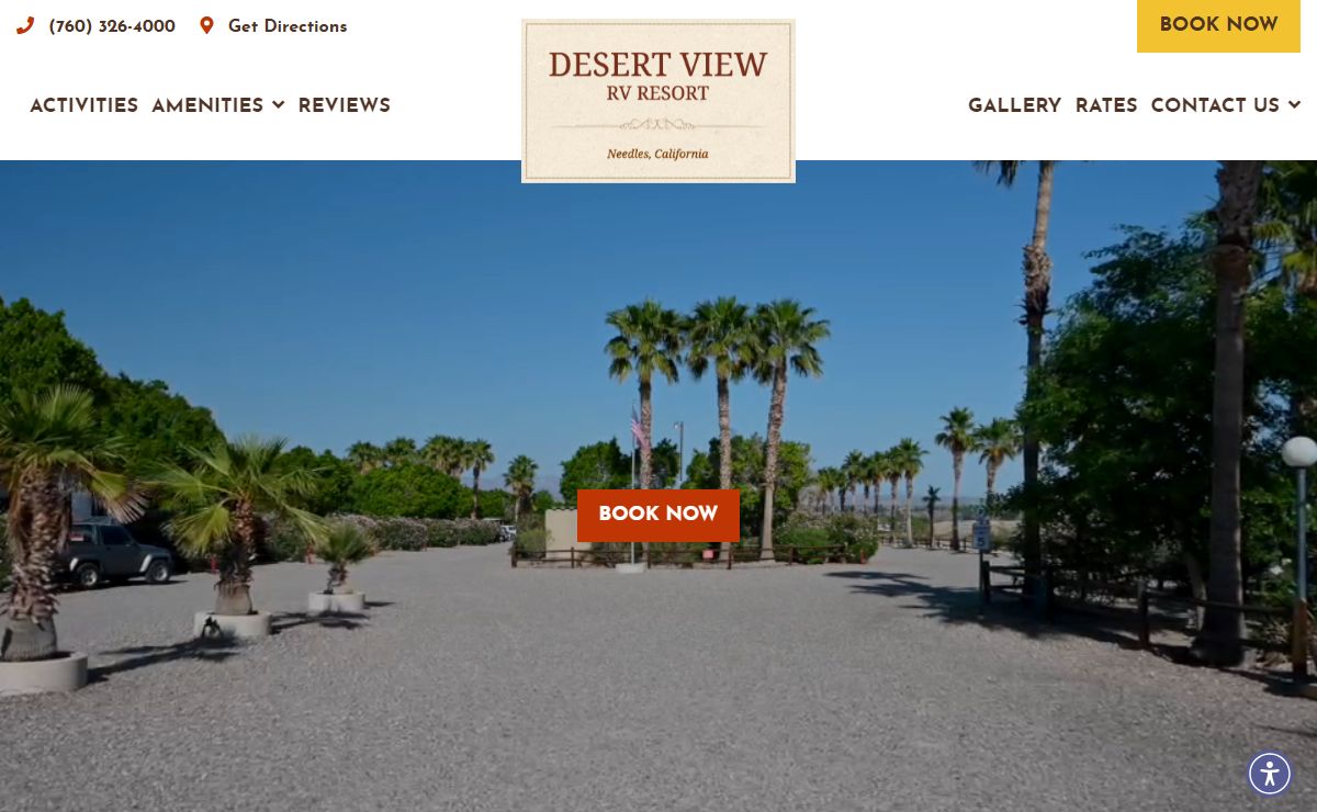 Desert View RV Resort | RV Park In Needles, CA Near Laughlin