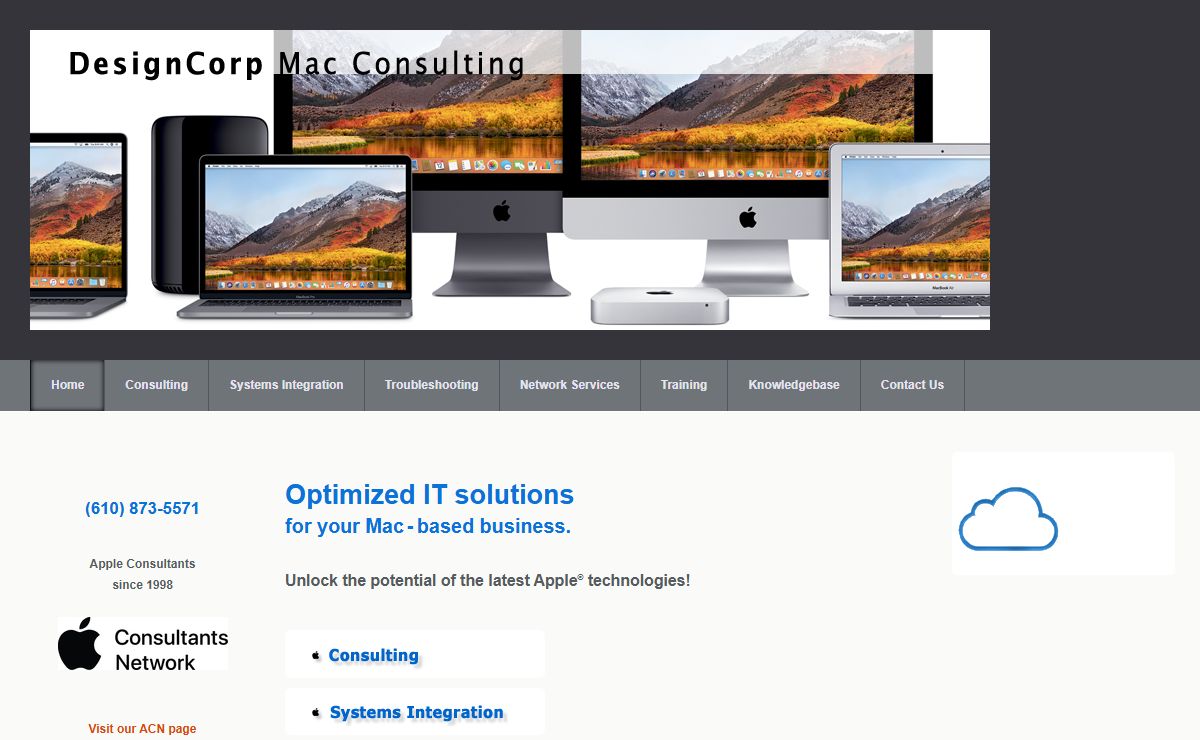 DesignCorp - Apple Mac Consultant and Mac IT Support, Chester County, Pennsylvania - Home