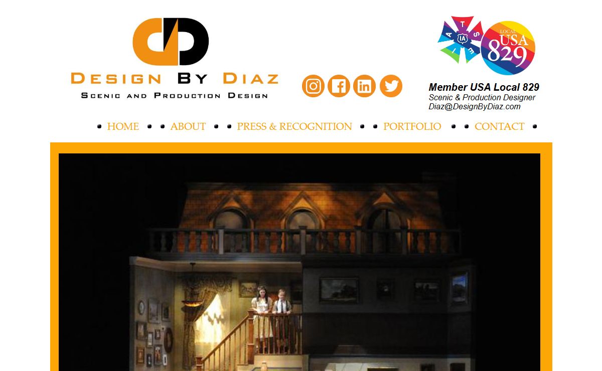 Design by Diaz - Scenic and Production Design