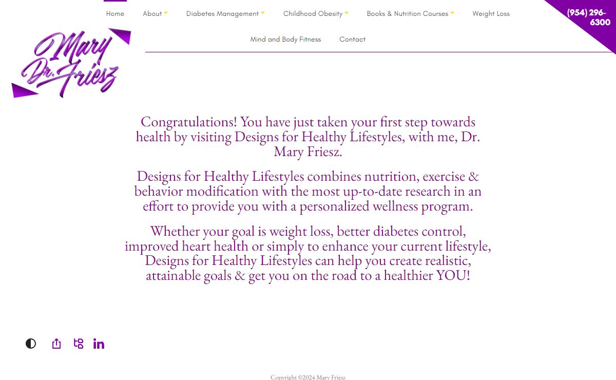 designs4health.com - Website