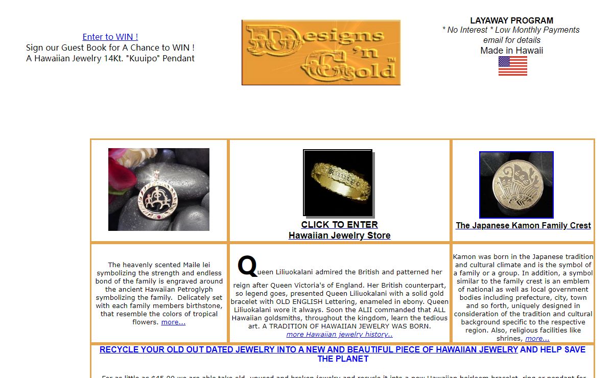 A Hawaiian Jewelry Tradition, Bracelets, Rings, Pendants, Made in Hawaii