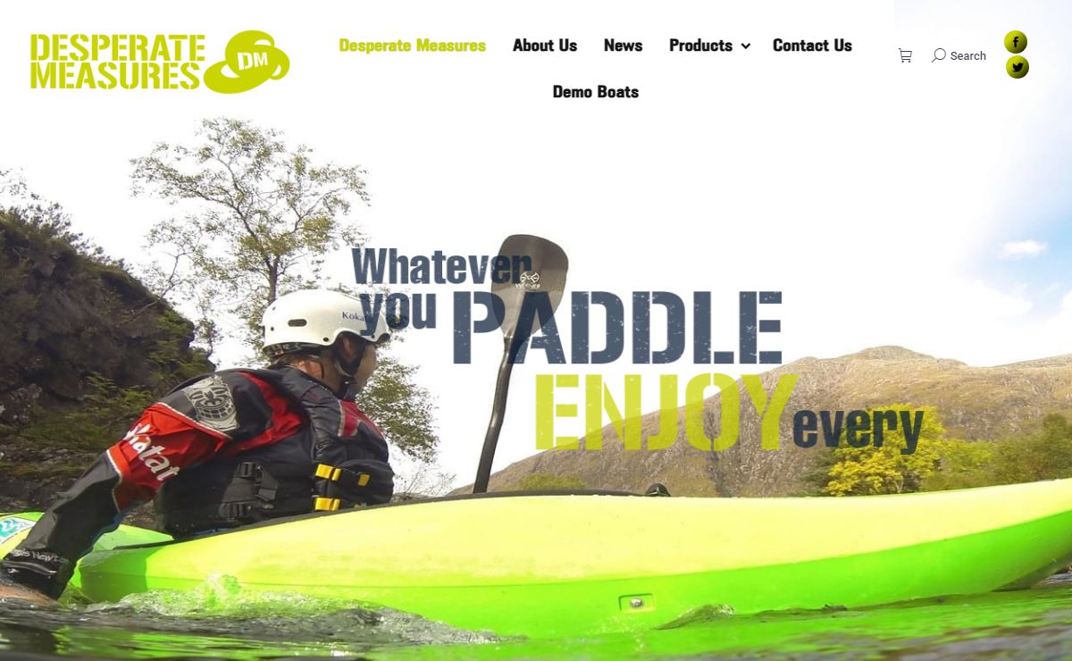 Desperate Measures - Desperate Measures Canoe/Kayak Shop