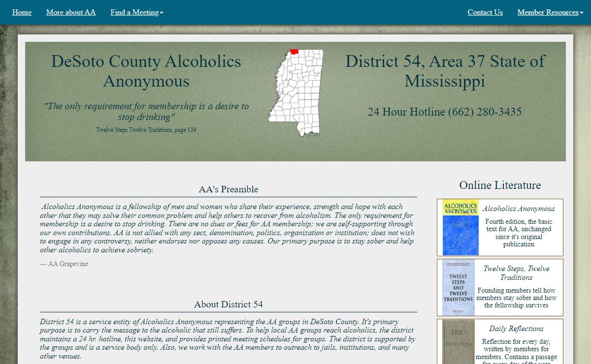 DeSoto County AA home