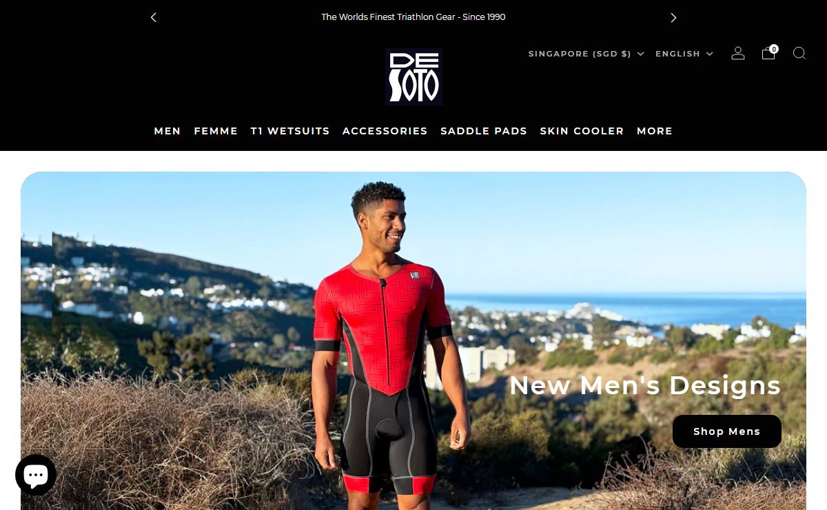 De Soto Sport - Triathlon & Endurance Sports Apparel & Wetsuits