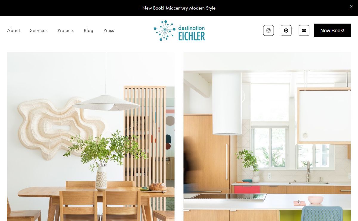 Mid Century Modern Interior Designer - Destination Eichler - San Francisco Bay Area Interior Designer