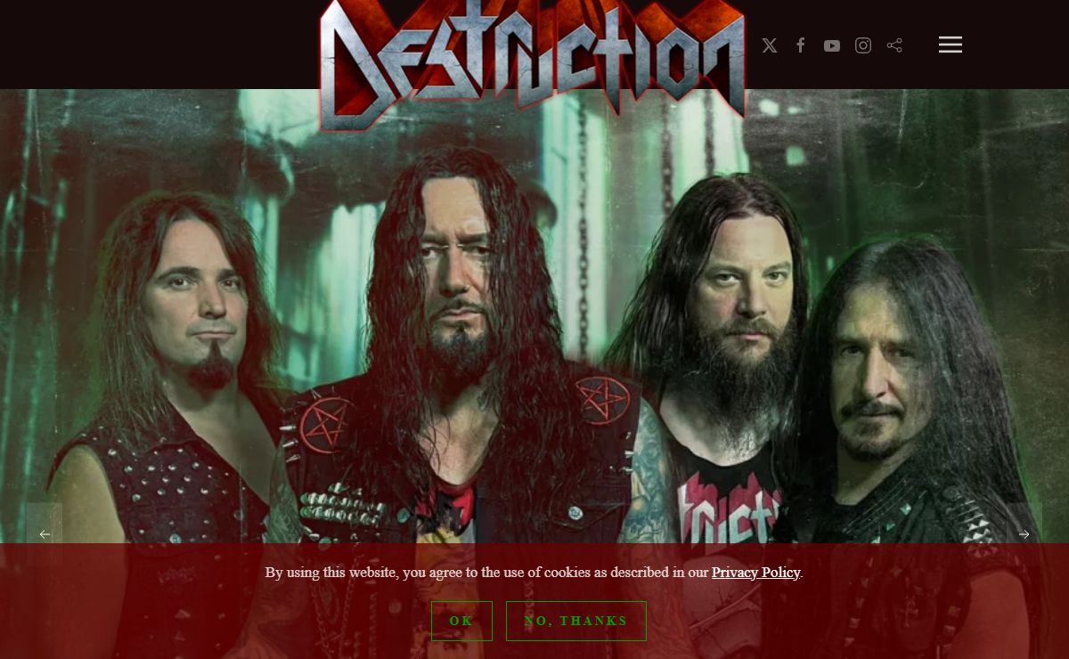 DESTRUCTION - official website