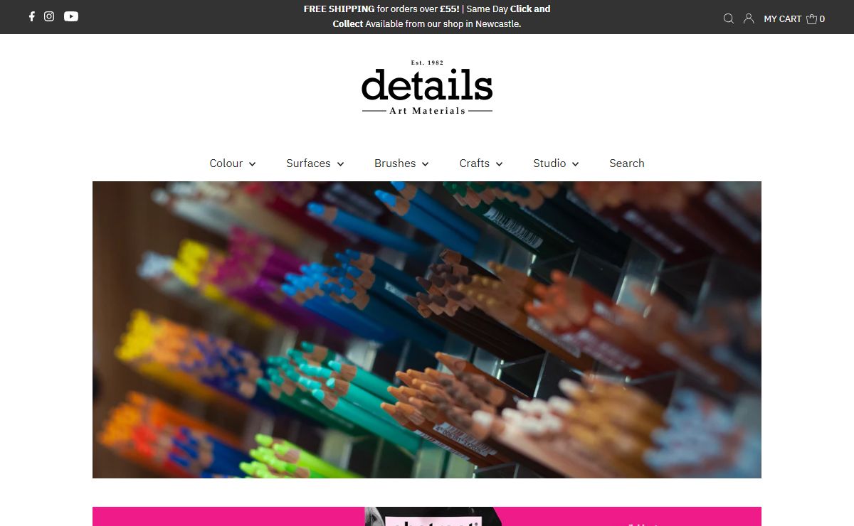 Details Art Materials - North East’s Leading Art Supplies Store