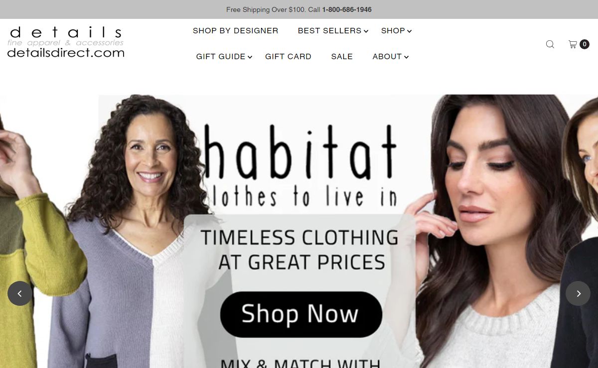 Women's Designer Clothes Online | Fashion Accessories & Clothing – Details Direct
