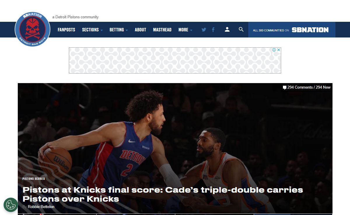 Detroit Bad Boys, a Detroit Pistons community
